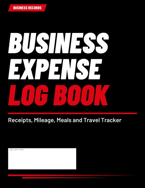 Cover of the Business Expense Log Book